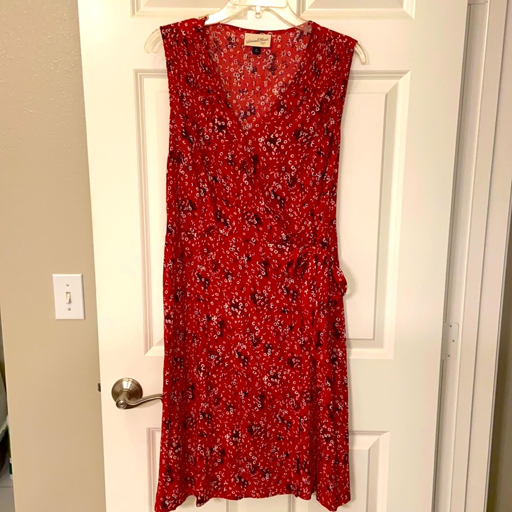 Red dress